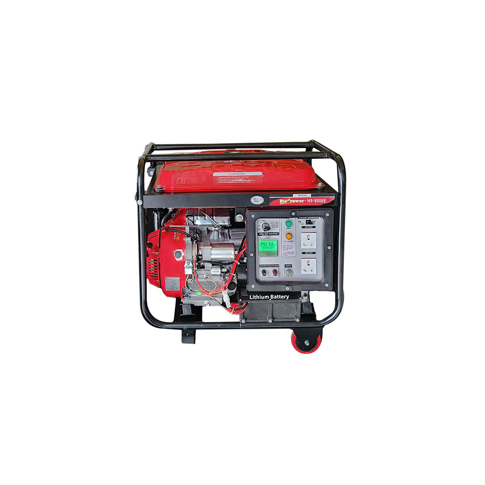 7 KVA super light weight portable smart Generator, Petrol Run,  Recoil & Self Start Model HP-9500E, 